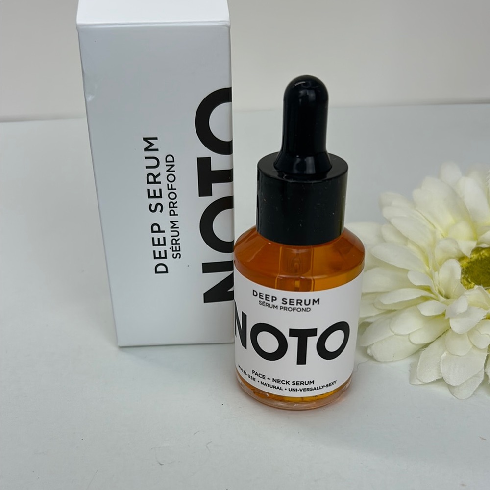 Noto Deep Face & Neck Serum NEW! 1 fl. oz. Multiu-use, natural, vegan